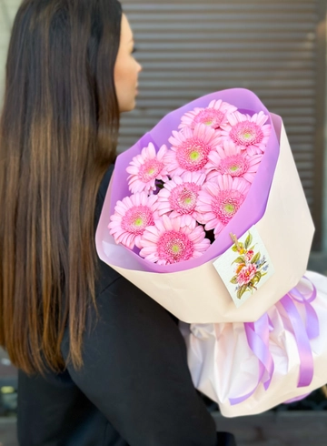 Букет гербер «Зефир» от интернет-магазина цветов в 