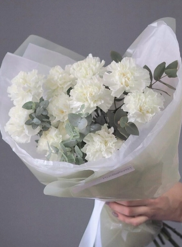 Монобукет из диантусов &laquo;Шарм&raquo; от интернет-магазина цветов в 