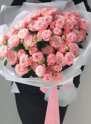 Букет кустовых роз &laquo;Жозефина&raquo; от интернет-магазина цветов в 