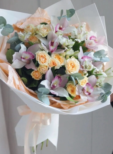 Букет «Восходящее солнце» от интернет-магазина цветов в 