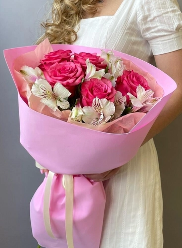 Букет «Леди» от интернет-магазина цветов в 