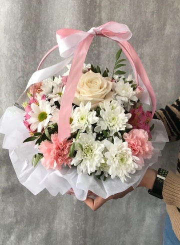 Корзинка «Милашка» от интернет-магазина цветов в 