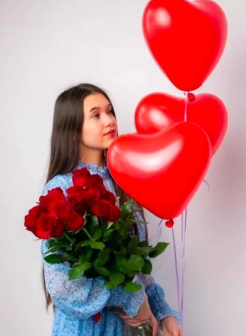 Набор &laquo;Для Любимой&raquo; от интернет-магазина цветов в 