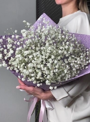 Букет &laquo;Снежинка&raquo; от интернет-магазина цветов в 