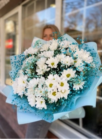 Букет &laquo;Голубой Бум&raquo; от интернет-магазина цветов в 