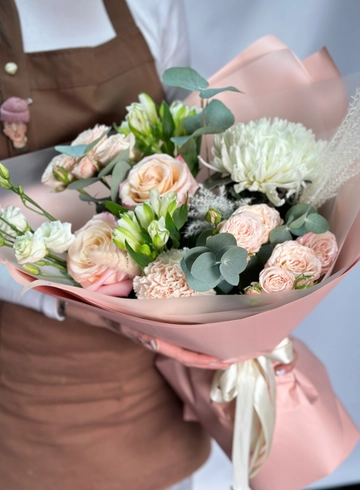 Букет &laquo;Розовый закат&raquo; от интернет-магазина цветов в 