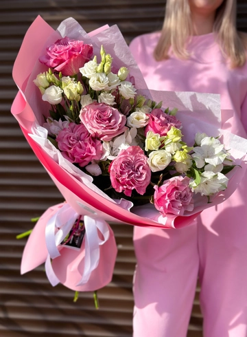 Букет &laquo;Теплый вечер&raquo; от интернет-магазина цветов в 