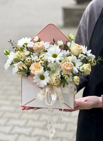 Конвертик «Осенняя пора» от интернет-магазина цветов в 