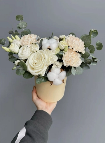 Бокс «Ванильный» от интернет-магазина цветов в 