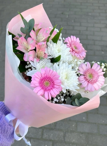 Букет «Розовый фламинго» от интернет-магазина цветов в 