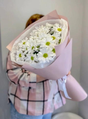 Букет «Любимые хризантемы» от интернет-магазина цветов в 