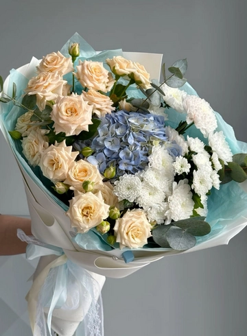 Букет «Глубина Океана» от интернет-магазина цветов в 