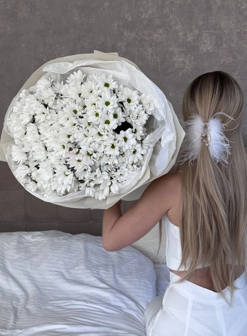 Букет хризантем  &laquo; От всего сердца&raquo; от интернет-магазина цветов в 