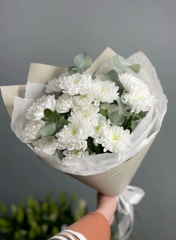 Букет «Стильный комплимент» от интернет-магазина цветов в 