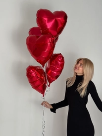 Фольгированные шары сердца от интернет-магазина «» в 