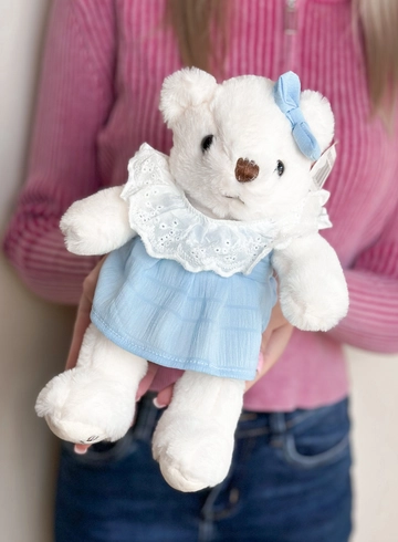 Маленький мишка в платьице  от интернет-магазина цветов в 