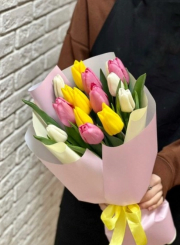 Букет тюльпанов #6 от интернет-магазина цветов в 