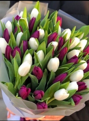 Букет тюльпанов #15 от интернет-магазина цветов в 