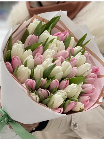 Букет тюльпанов #20 от интернет-магазина цветов в 
