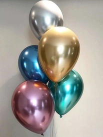 Фонтан из 5 Шаров цвета металлик  от интернет-магазина «» в 